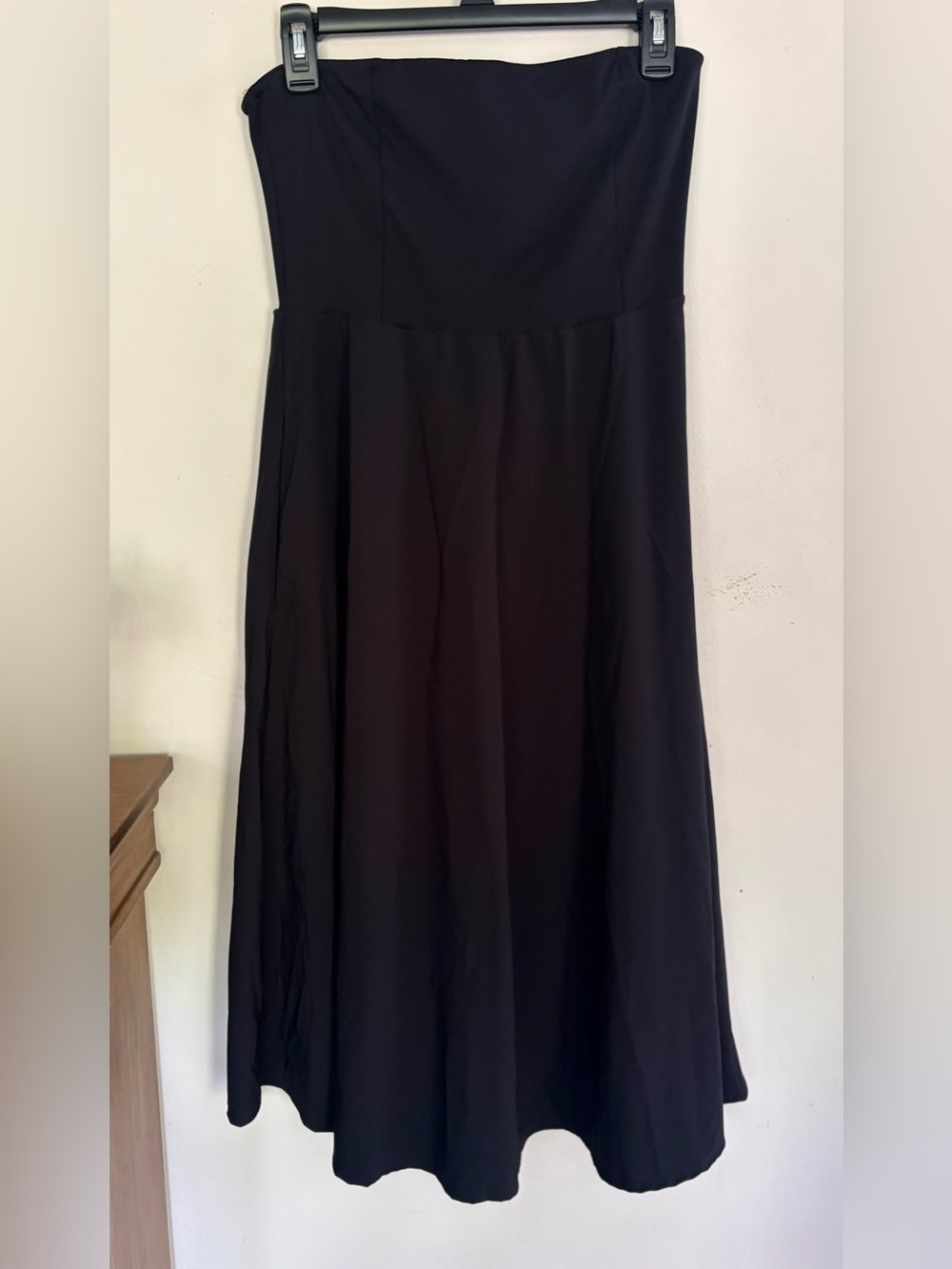 Strapless Black Women’s Dress - Classic Evening Fit
